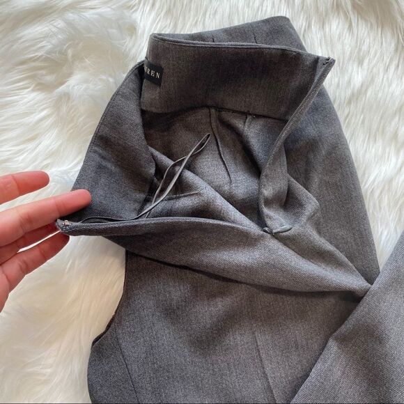 Black Label Ralph Lauren Cropped wool Pants size 2 - Picture 6 of 12